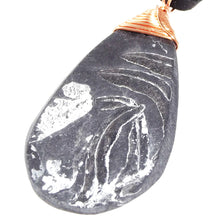 Load image into Gallery viewer, Pteridophyte Fossil Necklace (Medium) - 300 Million Yrs Old