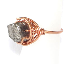 Load image into Gallery viewer, Ring, Size 4.5 - Magnetite &amp; Copper