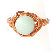 Load image into Gallery viewer, Ring, Size 6.25 - Amazonite &amp; Copper