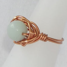 Load image into Gallery viewer, Ring, Size 6.25 - Amazonite &amp; Copper