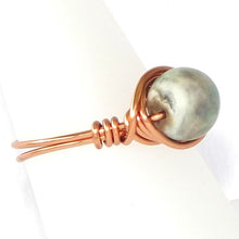 Load image into Gallery viewer, Ring, Size 7.5 - Jasper &amp; Copper
