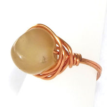 Load image into Gallery viewer, Ring, Size 7 - Carnelian &amp; Copper