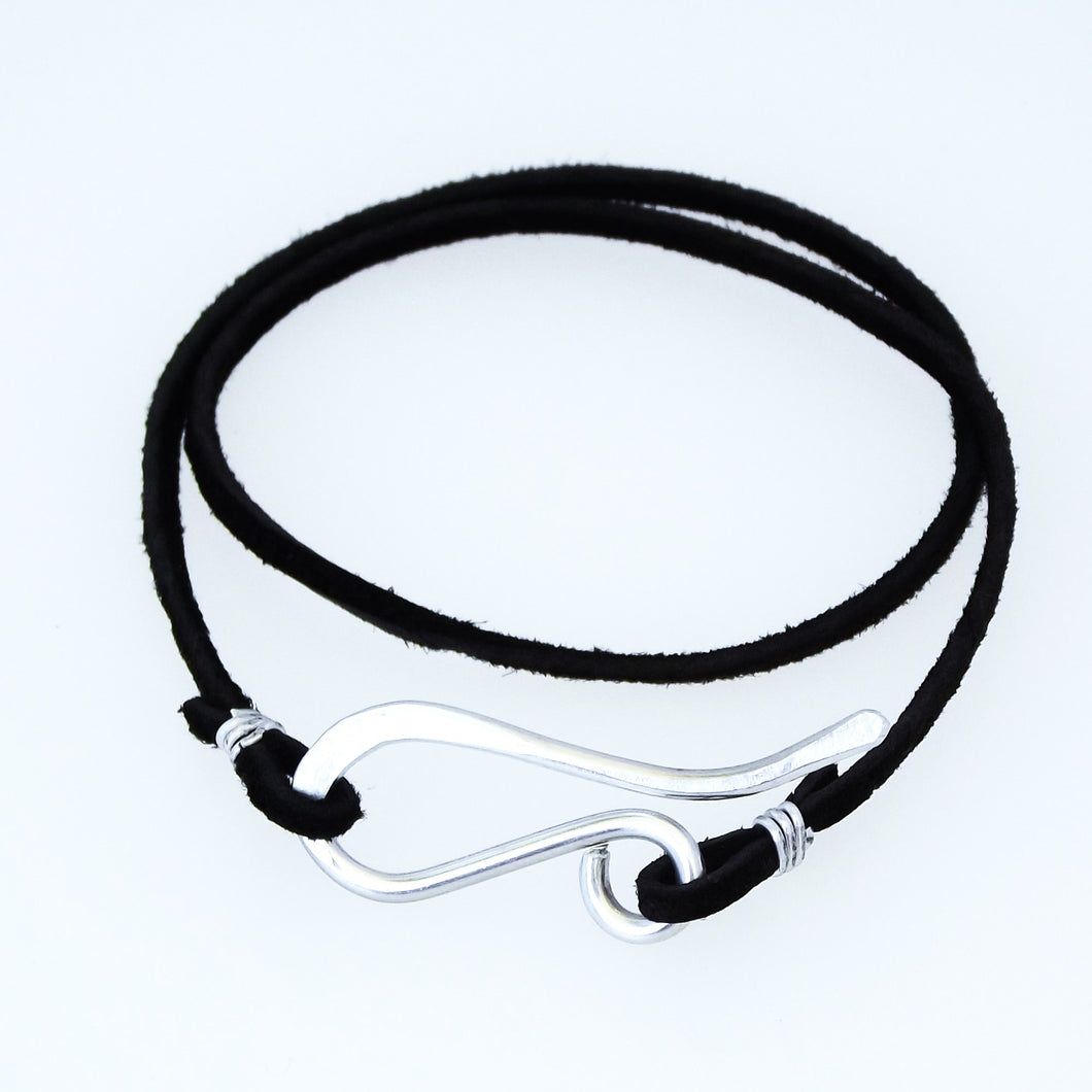 Leather Choker / Wrap Bracelet