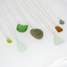 Load image into Gallery viewer, Seafoam Seaglass Necklace