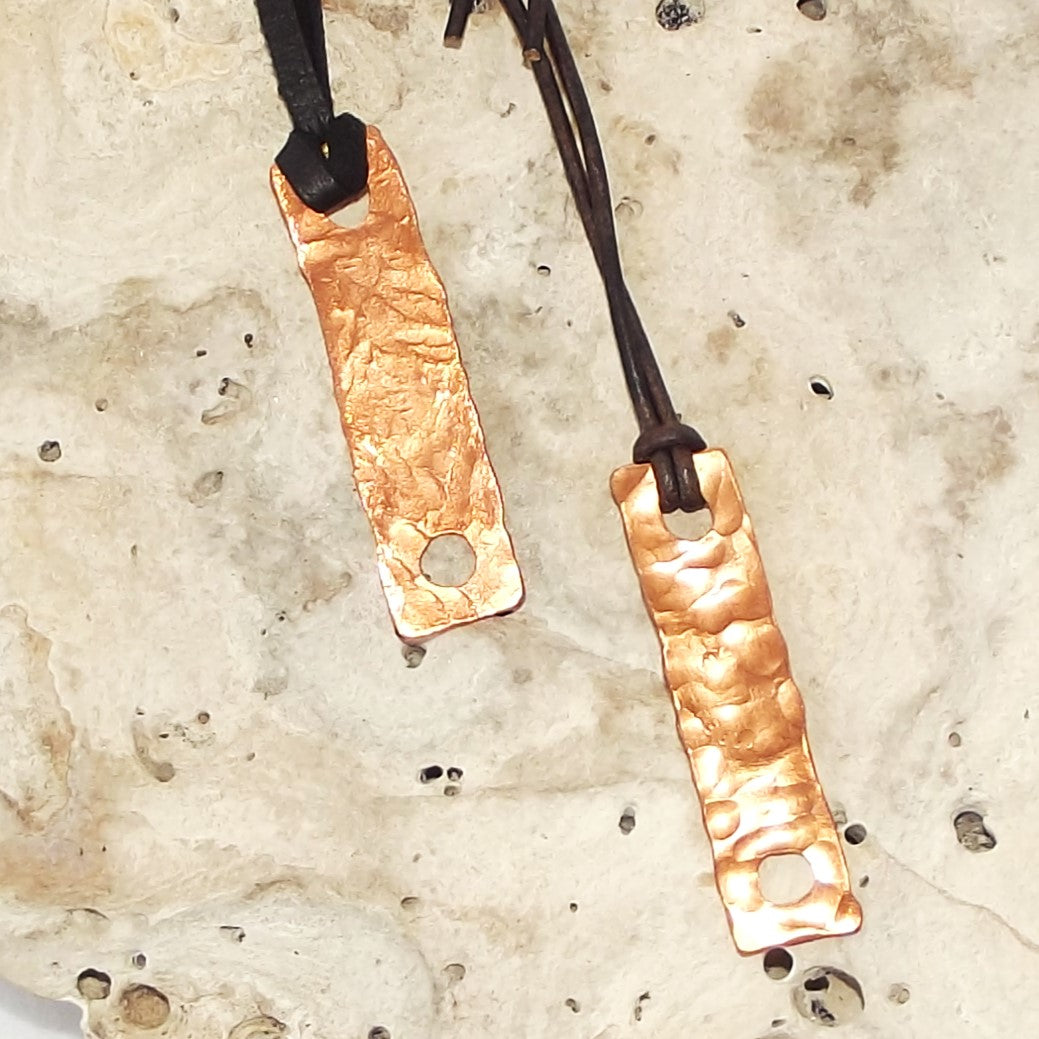 Hammered Copper Necklace