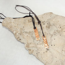 Load image into Gallery viewer, Hammered Copper Necklace