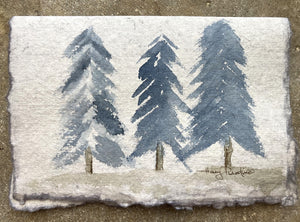 Hand-painted Christmas Cards