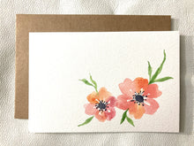 Load image into Gallery viewer, Hand-Painted Cards - Set of 4