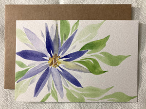 Hand-Painted Cards - Set of 4