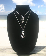 Load image into Gallery viewer, Seahorse - Sterling &amp; Pearls (Medium)