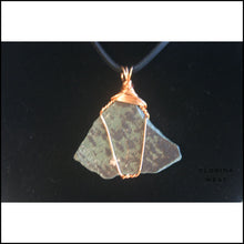 Load image into Gallery viewer, Ancient Large Stamped Pottery Shard - Jewelry Hand Made