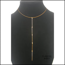 Load image into Gallery viewer, Linea Metallo Necklace - Jewelry Hand Made