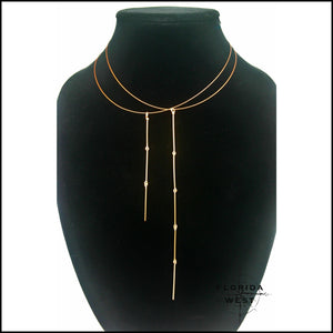 Linea Metallo Necklace - Jewelry Hand Made